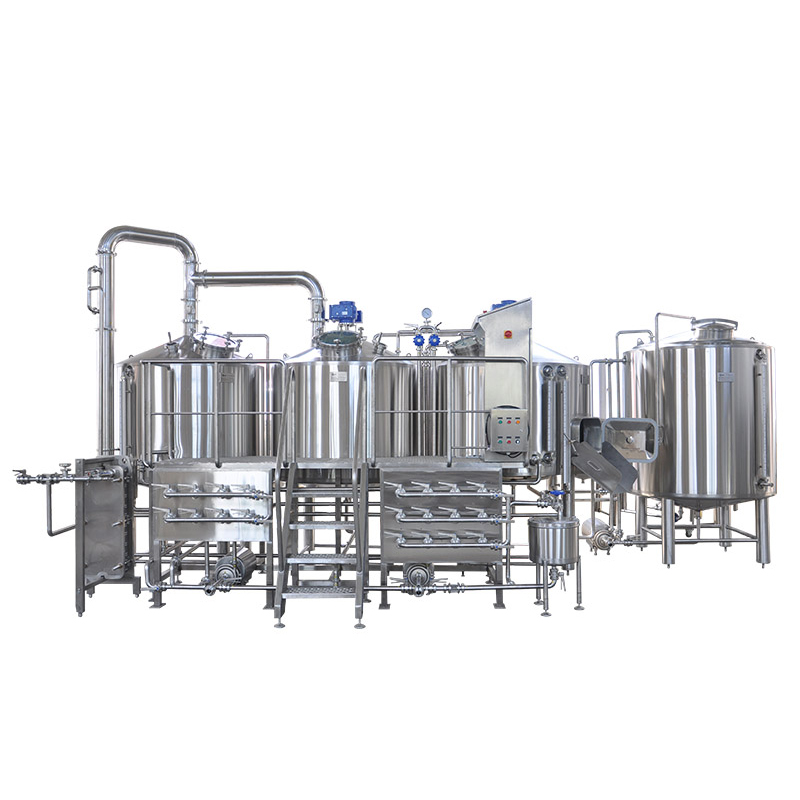1000L 3000L hindi kinakalawang na asero beer brewing machine brewhouse system turnkey project para sa pagbebenta