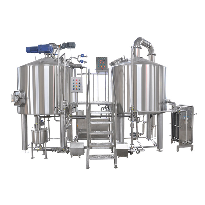 Factroy presyo 50L-30T dalawang vessels brewhouse para sa micro brewing equipment
